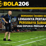 Bernardo Tavares Soroti Lemahnya Pertahanan Persebaya Surabaya Usai Dipukul Persijap Jepara 1-3