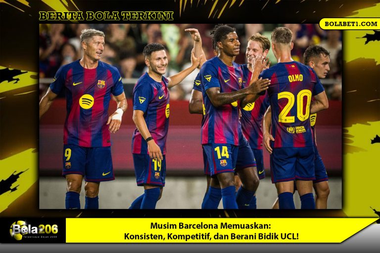 Musim Barcelona Memuaskan Konsisten, Kompetitif, dan Berani Bidik UCL!