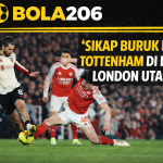North London Derby action shot