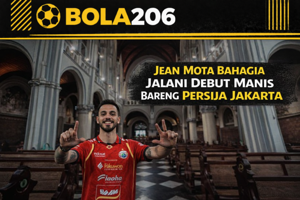 Jean Mota Bahagia Jalani Debut Manis Bareng Persija Jakarta