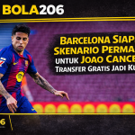 Barcelona Siapkan Skenario Permanen untuk Joao Cancelo: Transfer Gratis Jadi Kunci?