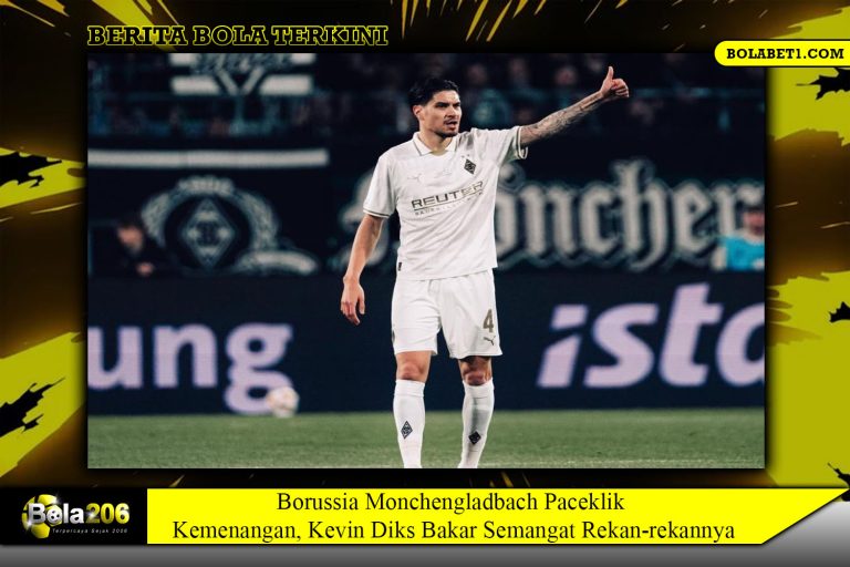 Borussia Monchengladbach Paceklik Kemenangan, Kevin Diks Bakar Semangat Rekan-rekannya
