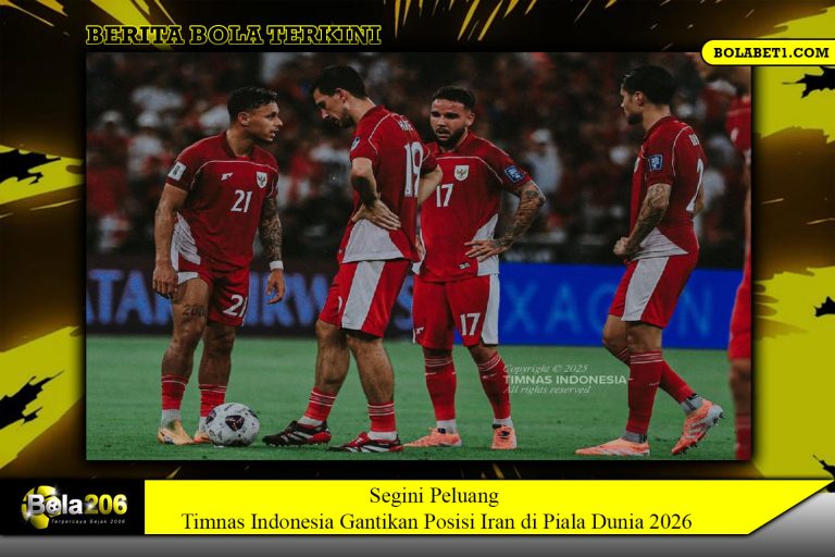 Segini Peluang Timnas Indonesia Gantikan Posisi Iran di Piala Dunia 2026