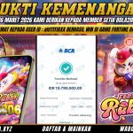 BUKTI KEMENANGAN MEMBER BOLA206 TANGGAL 16 MARET 2026