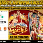 BUKTI KEMENANGAN MEMBER BOLA206 TANGGAL 09 MARET 2026