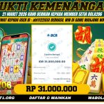 BUKTI KEMENANGAN MEMBER BOLA206 TANGGAL 21 MARET 2026