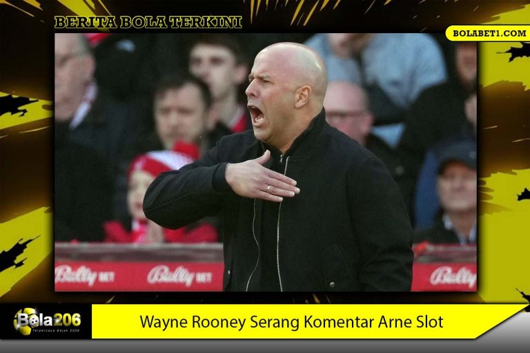 Wayne Rooney Serang Komentar Arne Slot