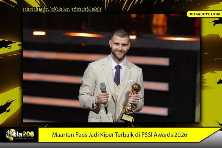 Maarten Paes Jadi Kiper Terbaik di PSSI Awards 2026