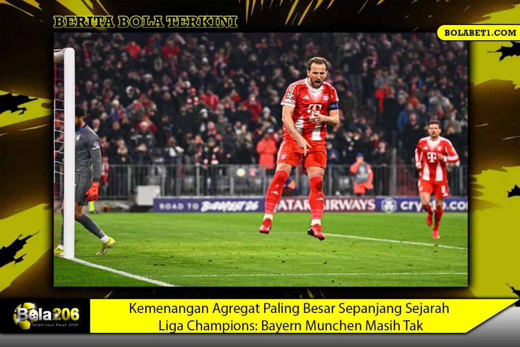 Kemenangan Agregat Paling Besar Sepanjang Sejarah Liga Champions: Bayern Munchen Masih Tak Tertandingi