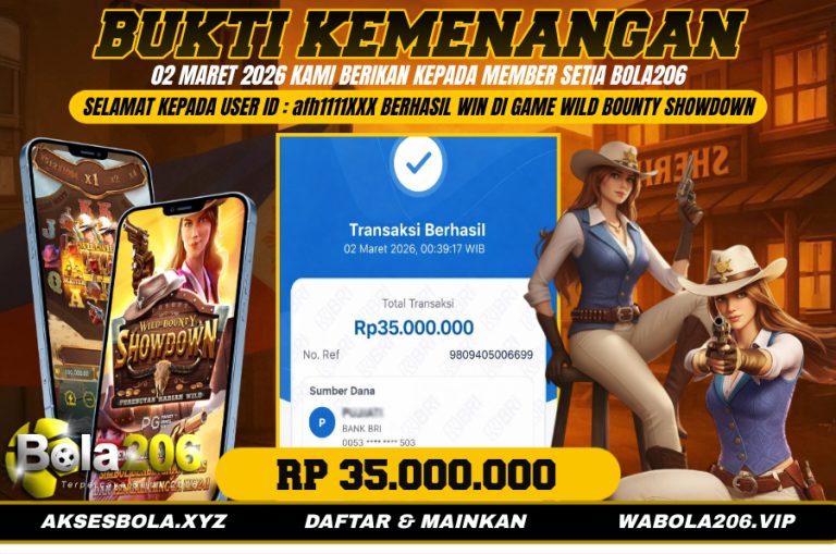BOLA206 TANGGAL 02 MARET 2026