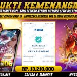 BUKTI KEMENANGAN MEMBER BOLA206 TANGGAL 18 MARET 2026