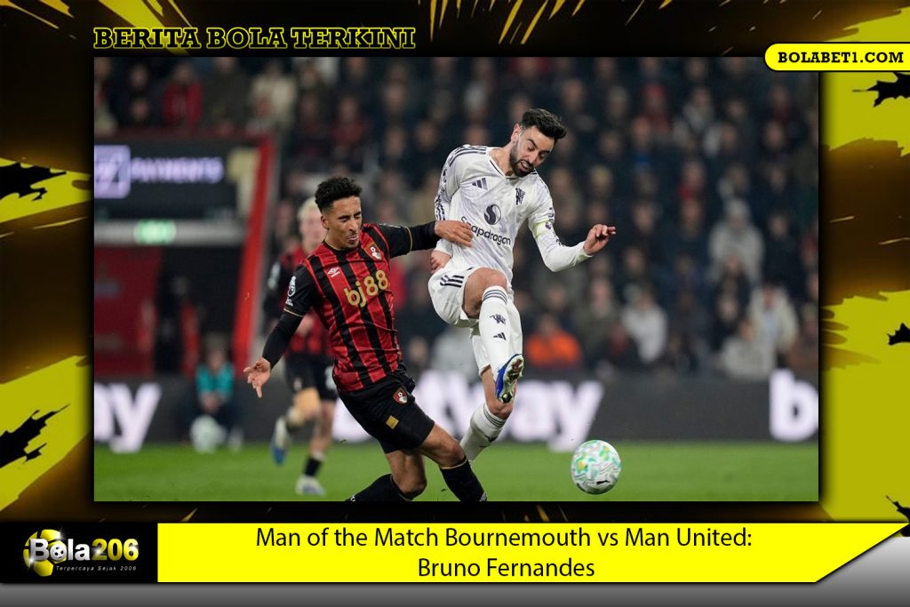 Man of the Match Bournemouth vs Man United: Bruno Fernandes