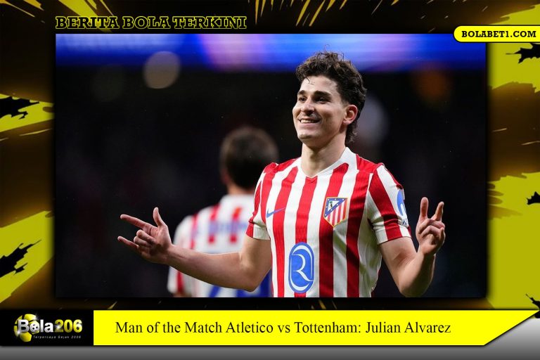 Man of the Match Atletico vs Tottenham: Julian Alvarez