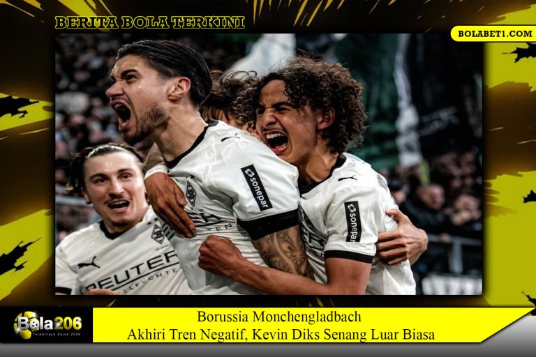Borussia Monchengladbach Akhiri Tren Negatif, Kevin Diks Senang Luar Biasa