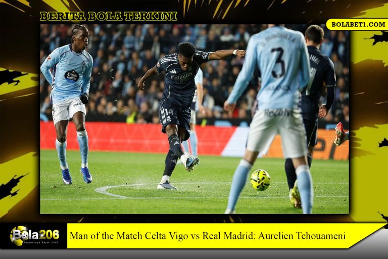 Man of the Match Celta Vigo vs Real Madrid: Aurelien Tchouameni