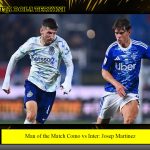 Man of the Match Como vs Inter: Josep Martinez