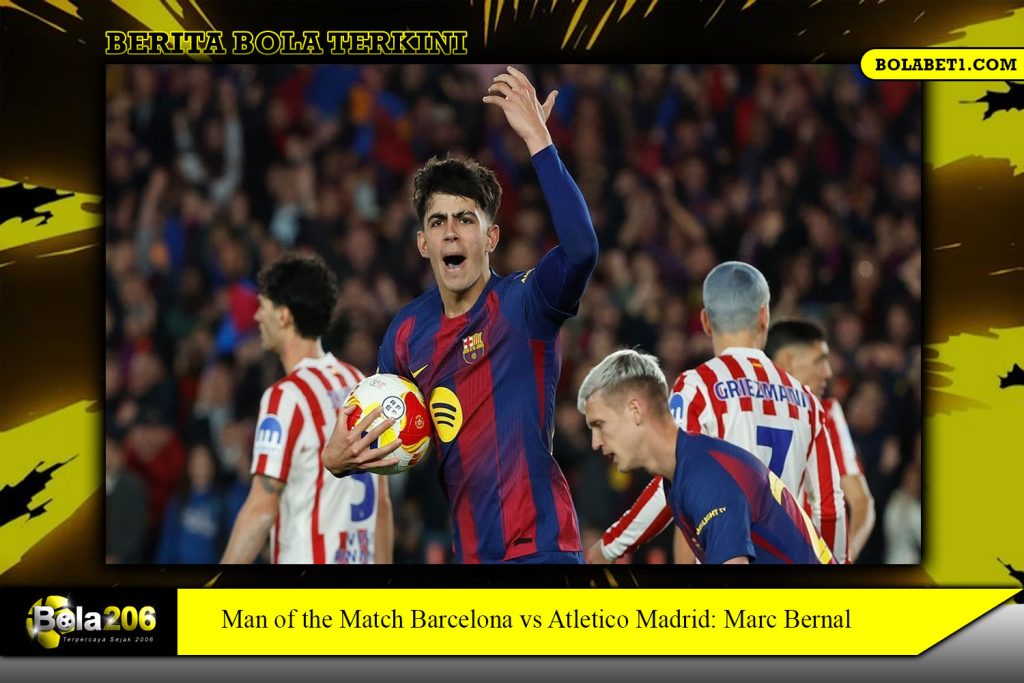 Man of the Match Barcelona vs Atletico Madrid: Marc Bernal