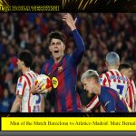 Man of the Match Barcelona vs Atletico Madrid: Marc Bernal