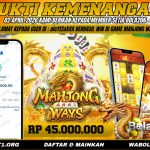 BUKTI KEMENANGAN MEMBER BOLA206 TANGGAL 02 APRIL 2026