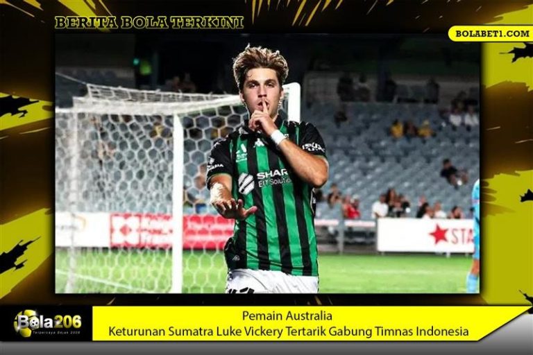 Pemain Australia Keturunan Sumatra Luke Vickery Tertarik Gabung Timnas Indonesia
