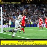 Hasil Liga Champions: Real Madrid Dihajar Bayern Munich di Leg Pertama Perempat Final