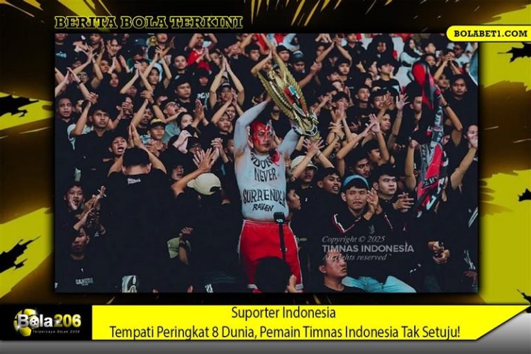 Suporter Indonesia Tempati Peringkat 8 Dunia, Pemain Timnas Indonesia Tak Setuju!