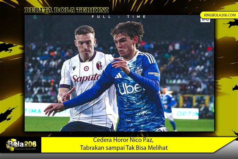 Cedera Horor Nico Paz, Tabrakan sampai Tak Bisa Melihat