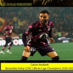 Calvin Verdonk Berambisi Antar LOSC Lille ke Liga Champions 2026-2027