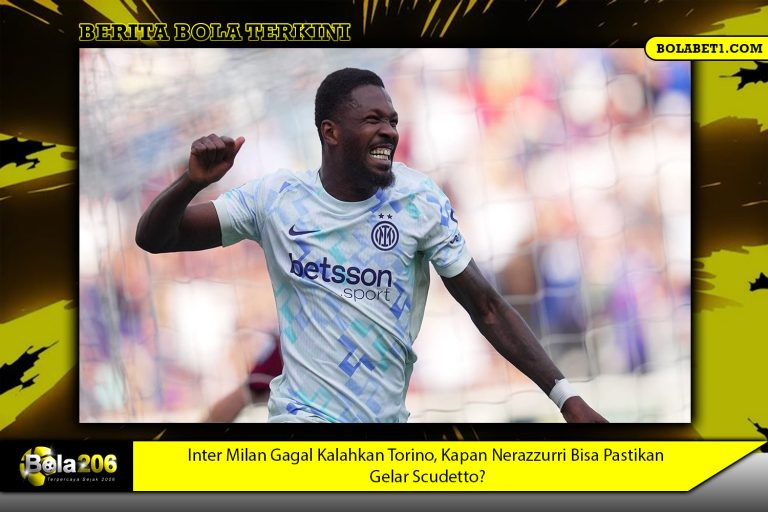 Inter Milan Gagal Kalahkan Torino, Kapan Nerazzurri Bisa Pastikan Gelar Scudetto?