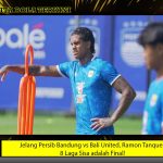 Jelang Persib Bandung vs Bali United, Ramon Tanque: 8 Laga Sisa adalah Final!