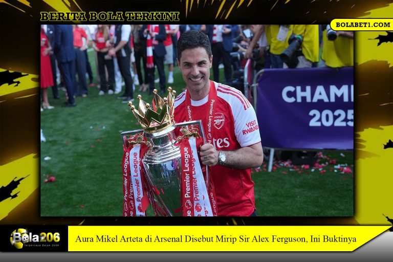 Aura Mikel Arteta di Arsenal Disebut Mirip Sir Alex Ferguson, Ini Buktinya