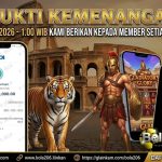 BUKTI KEMENANGAN MEMBER BOLA206 TANGGAL 01 JUNI 2026
