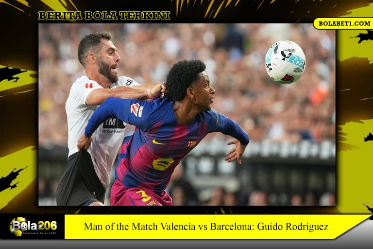 Man of the Match Valencia vs Barcelona: Guido Rodriguez