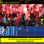 Fans PSG di Final Liga Champions: Gelut dan Rayakan Gol Ousmane Dembele Pakai Flare