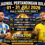 JADWAL PERTANDINGAN BOLA 30 JUNI – 1 JULI 2026