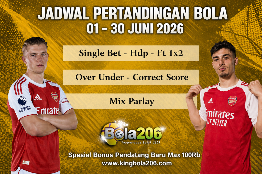 JADWAL BOLA JUNI