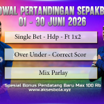 JADWAL BOLA JUNI