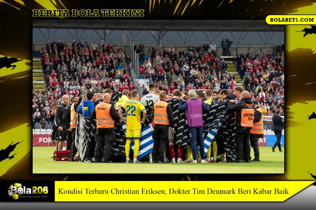 Kondisi Terbaru Christian Eriksen, Dokter Tim Denmark Beri Kabar Baik