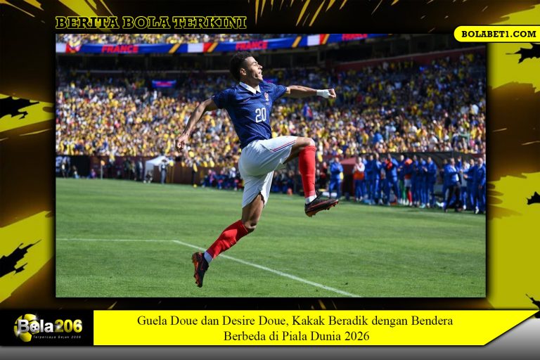 Guela Doue dan Desire Doue, Kakak Beradik dengan Bendera Berbeda di Piala Dunia 2026