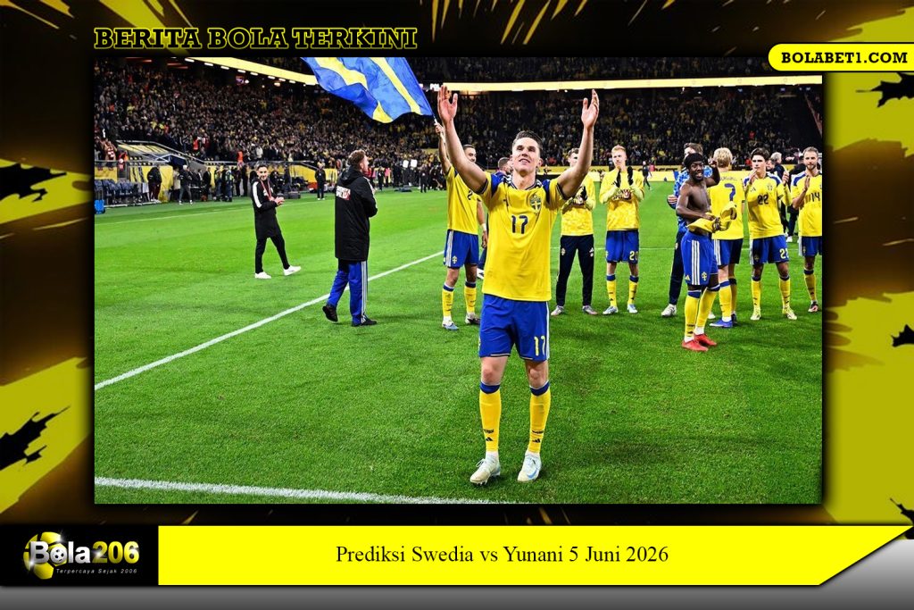 Prediksi Swedia vs Yunani 5 Juni 2026