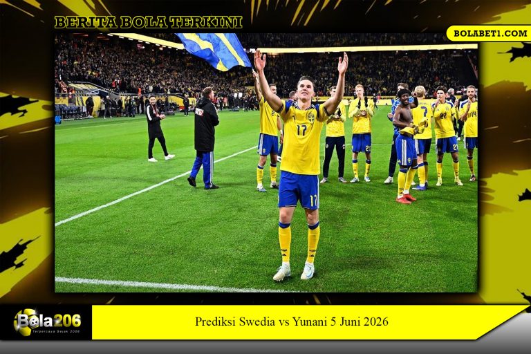 Prediksi Swedia vs Yunani 5 Juni 2026