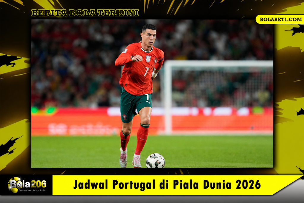 Jadwal Portugal di Piala Dunia 2026