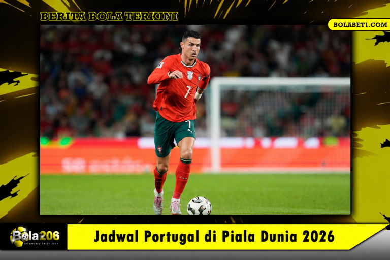 Jadwal Portugal di Piala Dunia 2026