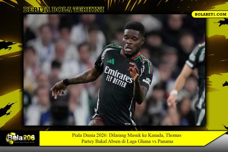 Piala Dunia 2026: Dilarang Masuk ke Kanada, Thomas Partey Bakal Absen di Laga Ghana vs Panama