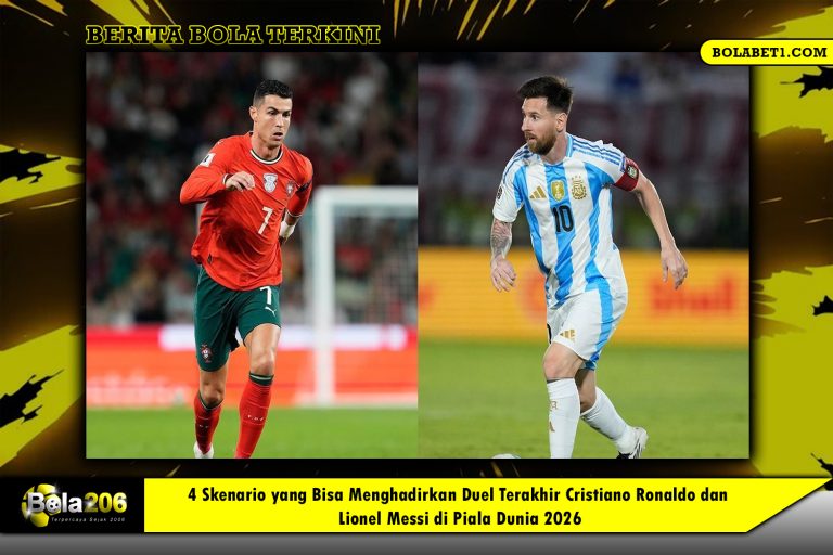 4 Skenario yang Bisa Menghadirkan Duel Terakhir Cristiano Ronaldo dan Lionel Messi di Piala Dunia 2026