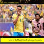 Man of the Match Brasil vs Jepang: Casemiro
