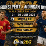 PREDIKSI PERTANDINGAN BOLA 30 JUNI – 1 JULI 2026