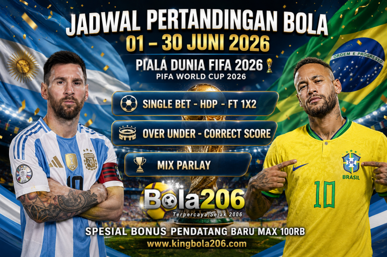 JADWAL PERTANDINGAN BOLA 15 – 16 JUNI 2026
