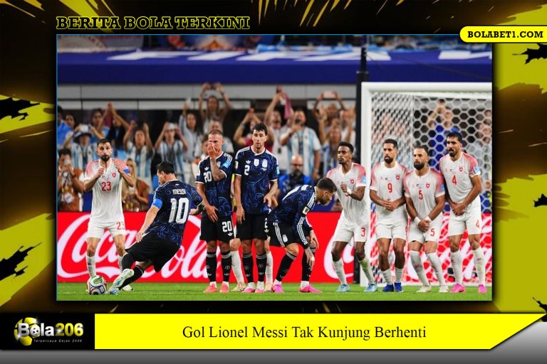 Gol Lionel Messi Tak Kunjung Berhenti