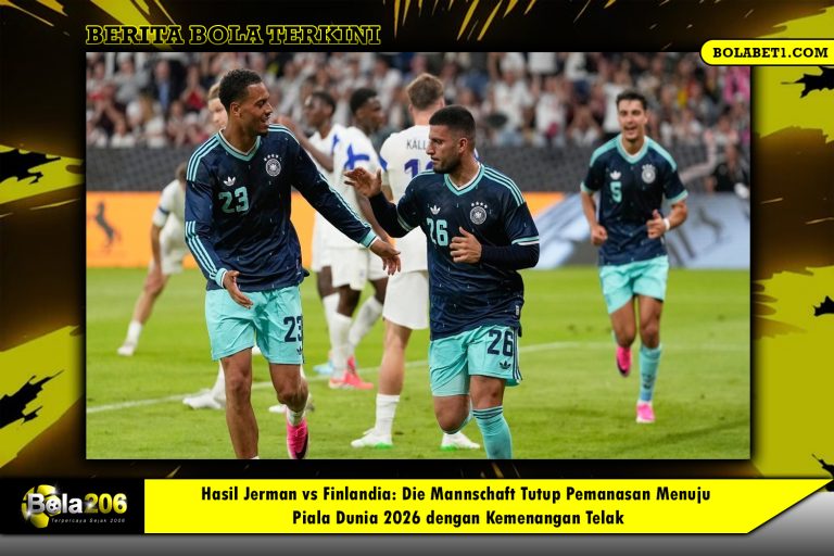 Hasil Jerman vs Finlandia: Die Mannschaft Tutup Pemanasan Menuju Piala Dunia 2026 dengan Kemenangan Telak